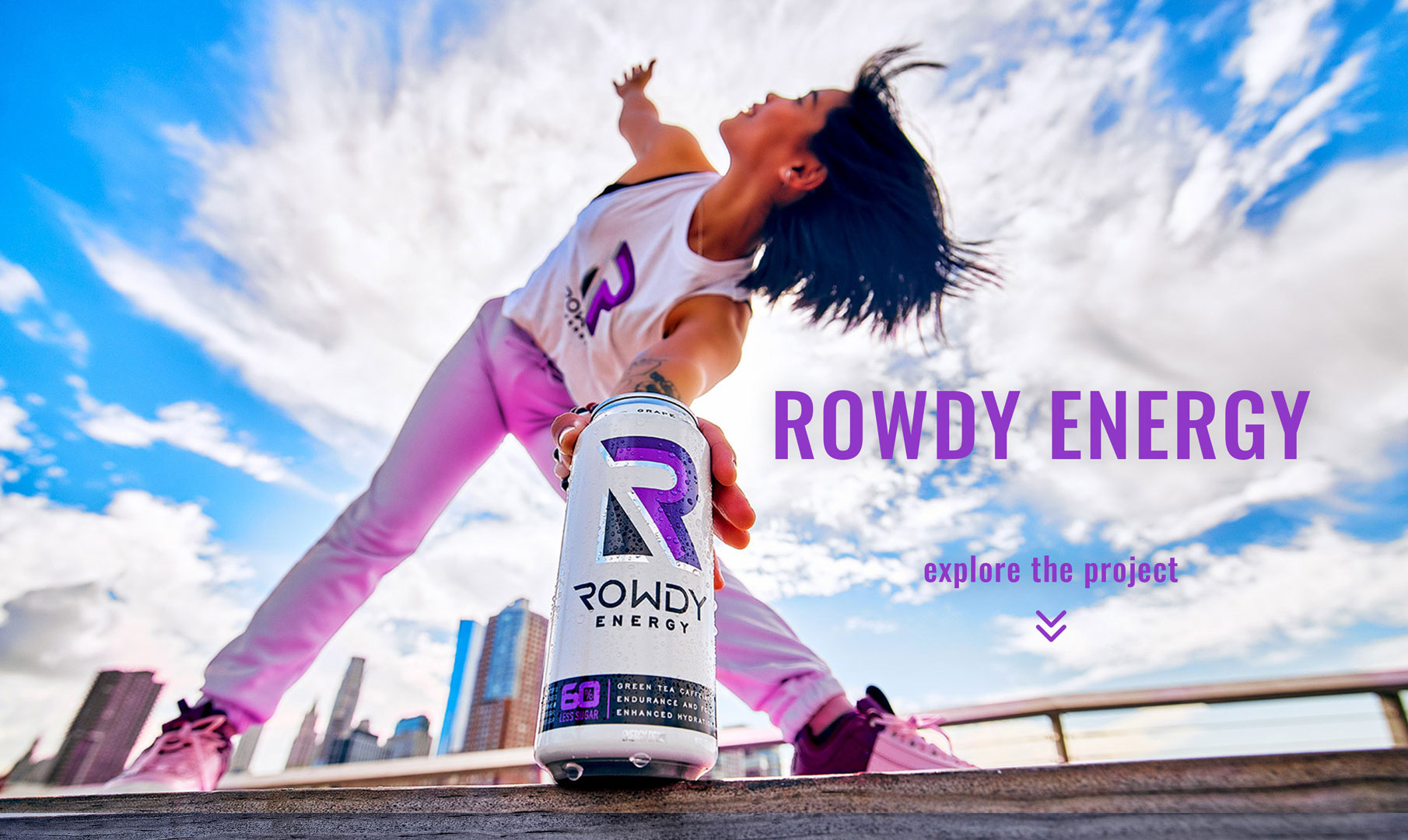 Rowdy Energy Drink Photography Project by Sasha Gitin